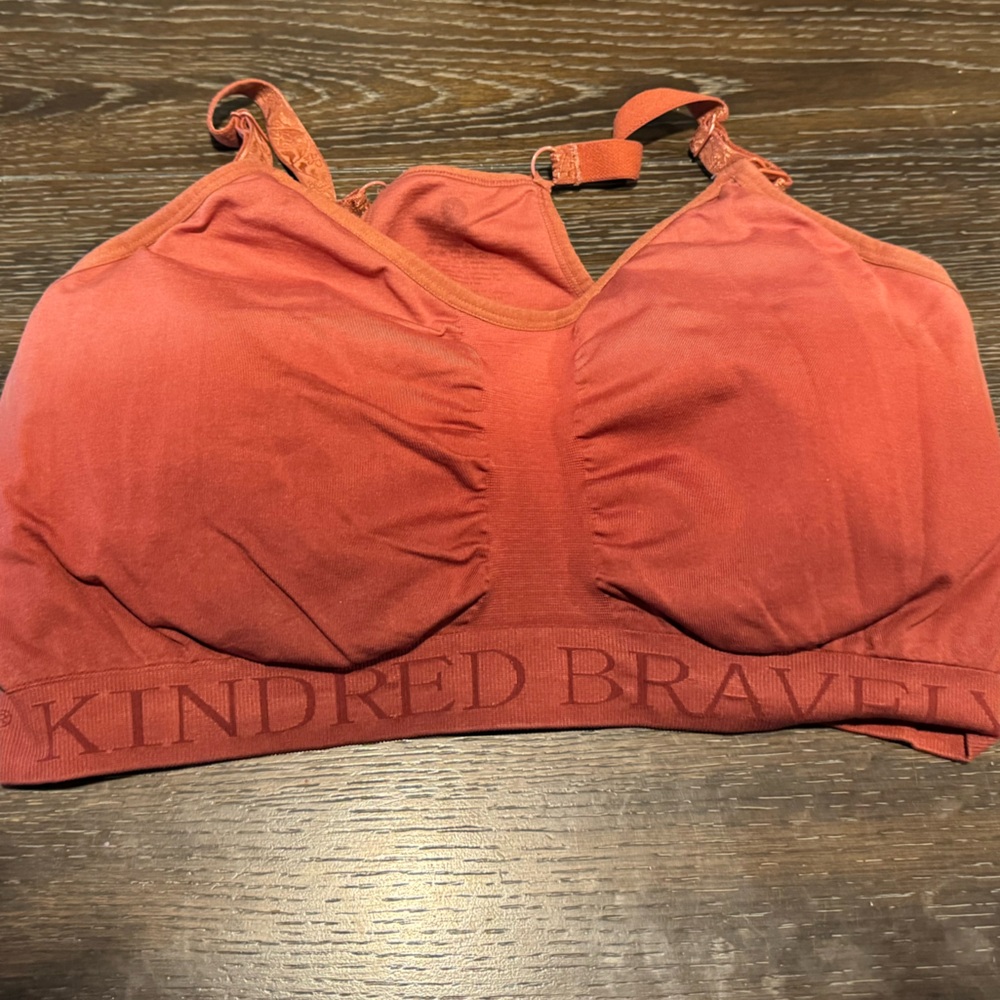 Kindred Bravely Terracotta Nursing Sports Bra